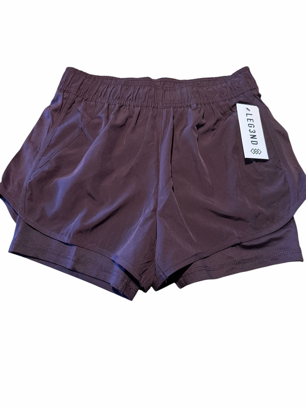 Legend Plum Women's Running Shorts - Tag